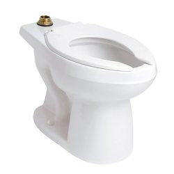 Taza de Baño Fluxómetro Alargada Helvex Altura Confort TZF NAO17