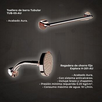 Paquete Griferia Aura y Lavabo Helvex