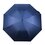 Paraguas portátil para lluvia compacto azul incluye funda