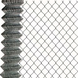 Malla Ciclónica Galvanizada DeAcero 1.25 x 20 M Calibre 13