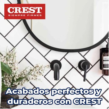 Boquilla con arena 10 kg Crest color negro