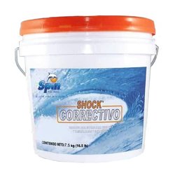 Dicloro Shock Correctivo 7.5 Kg Spin Químico