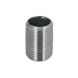 Niple Galvanizado 25 mm 1 Rosca Corrida