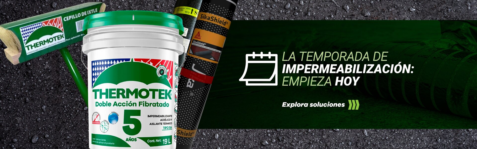 Temporada de impermeabilizacionS