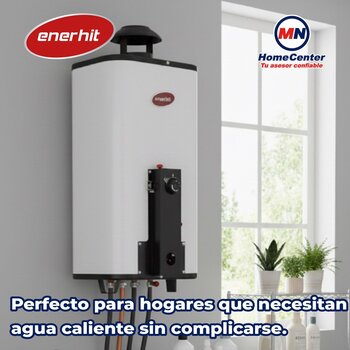Calentador de Paso Iusa Enerhit Rápida Recuperación Gas LP 7 L