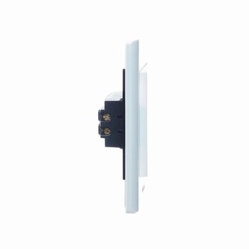 Placa Apagador Sencillo Blanco marca Lucek