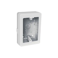 CAJA CONTACTOS CANALETA 3X5 BLANCA CRU3X5