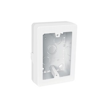 CAJA CONTACTOS CANALETA 3X5 BLANCA CRU3X5