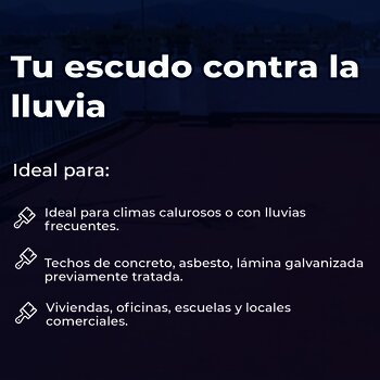 Impermeabilizante Acrílico Thermotek Fibratado Rojo 5 A 19 l