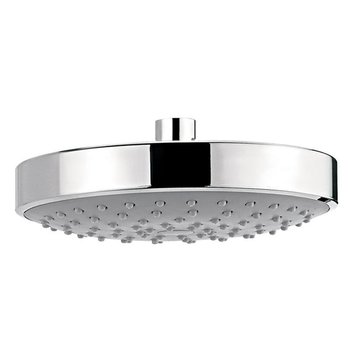 Regadera Redonda de Chorro Fijo Plato Ancho de 7" Helvex H-3003