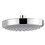 Regadera Redonda de Chorro Fijo Plato Ancho de 7" Helvex H-3003