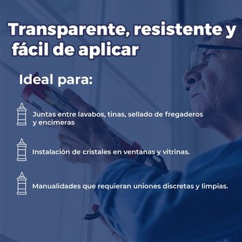Sellador Transparente Presto Willy 280 mL