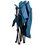 Silla plegable p/playa o camping azul con toldo y bolsa