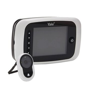Mirilla Digital Níquel Satinado Yale Pantalla 3.2 pulg
