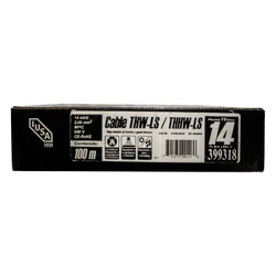 Cable Negro 100 M Calibre 14 THW
