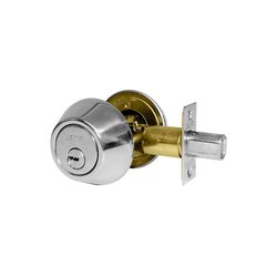 Cerrojo Alta Seguridad Dexter Ll/Ll Níquel Satinado