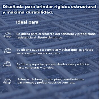 Malla Electrosoldada DeAcero 66-66 2.5 x 40 ML 100 m2
