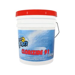 Tricloro Clorizide 91 Grano 21 Kg Spin Químico Alberca