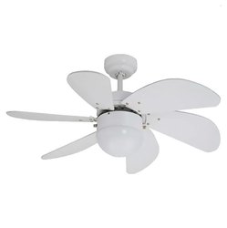 Ventilador De Techo Tramontana Blanco 30 Pulgadas Con Luz