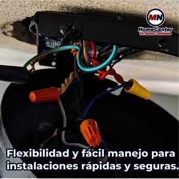 Cable Eléctrico Verde Rollo de 100 M Calibre 14 THW-LS