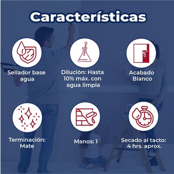 Sellador Vinílico Entintable Sherwin Williams 3.8 L