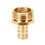 Conector Latón Truper Macho ½ pulg