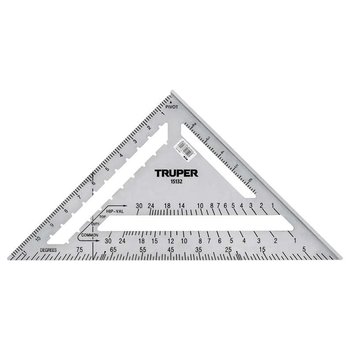 Escuadra 12" pulgadas de Aluminio Para Muros de Yeso Truper