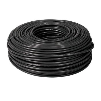 Cable Eléctrico Negro Rollo de 100 M Calibre 10 THW-LS
