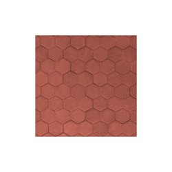 Adoquín Orión Mextile 19.1 x 16.5 x 6 cm Rojo Rubí