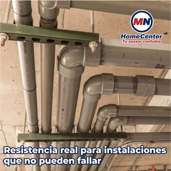 Tubo PVC 40 50 MM 2 (6 MTS) Para Instalación Hidráulica
