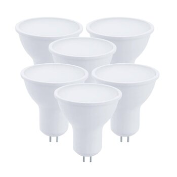 Lámpara LED MR16 5 W Estévez Luz Cálida 6 Piezas