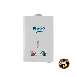 Calentador De Paso Instantáneo 12 Lt Rugo Gas LP 2 Servicios