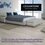 Piso Tipo Madera Blendwood fumo Cesantoni 20x120 cm Rectificado