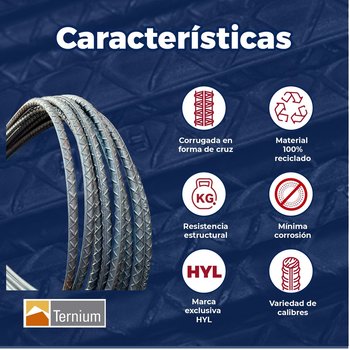 Varilla Doblada #4 1/2x12 M AR-42