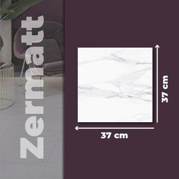 Piso Zermatt White Daltile Rectificado 60x60 cm ZZT2R
