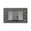 Placa 1 Apagador Sencillo Lucek Flat Plata