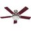 Ventilador de Cielo Hunter Astoria Níquel Cepillado 52 pulg
