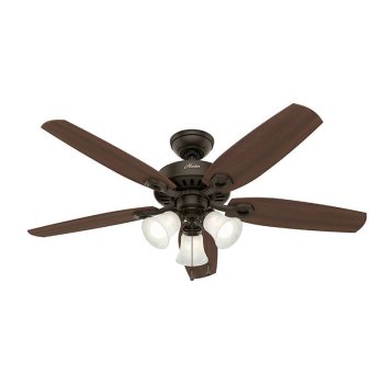 Ventilador Builder Plus 52pulg Bronce Hunter