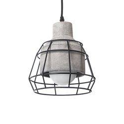 Luminario Suspendido Negro 60 W Lámpara E26 King Estevez