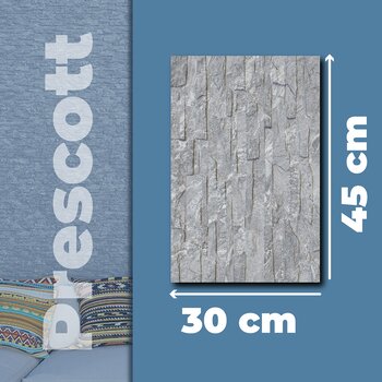 Muro Fachada Prescott Gray Daltile 30x45 cm