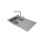 Fregadero M402 marca Eb Técnica 76 x 44 cm 1 Tina 1 Escurridor
