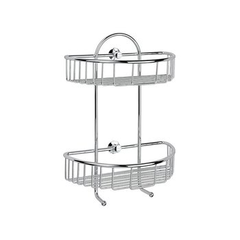 Repisa Semicircular Doble Helvex Rejilla REJ-03
