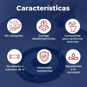 Brida Sanitario WC Corta Flexible Coflex