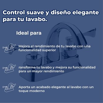 Llave Mezcladora Para Lavabo Albatros Helvex HM-17